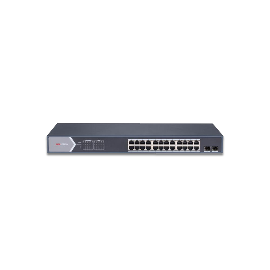 HIKVISION DS-3E0526P-E/M - 24 Port Gigabit Unmanaged POE Switch