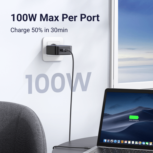 UGREEN 100W vitesse de charge