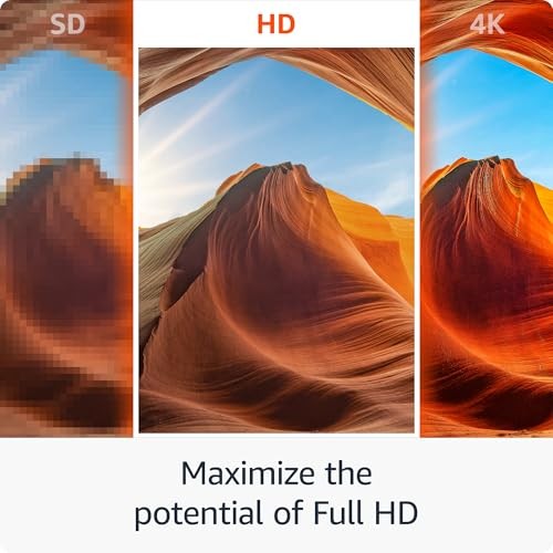 Fire TV Stick HD, Free and Live TV, Alexa Voice Remote, Smart Home Controls, HD Streaming - Black