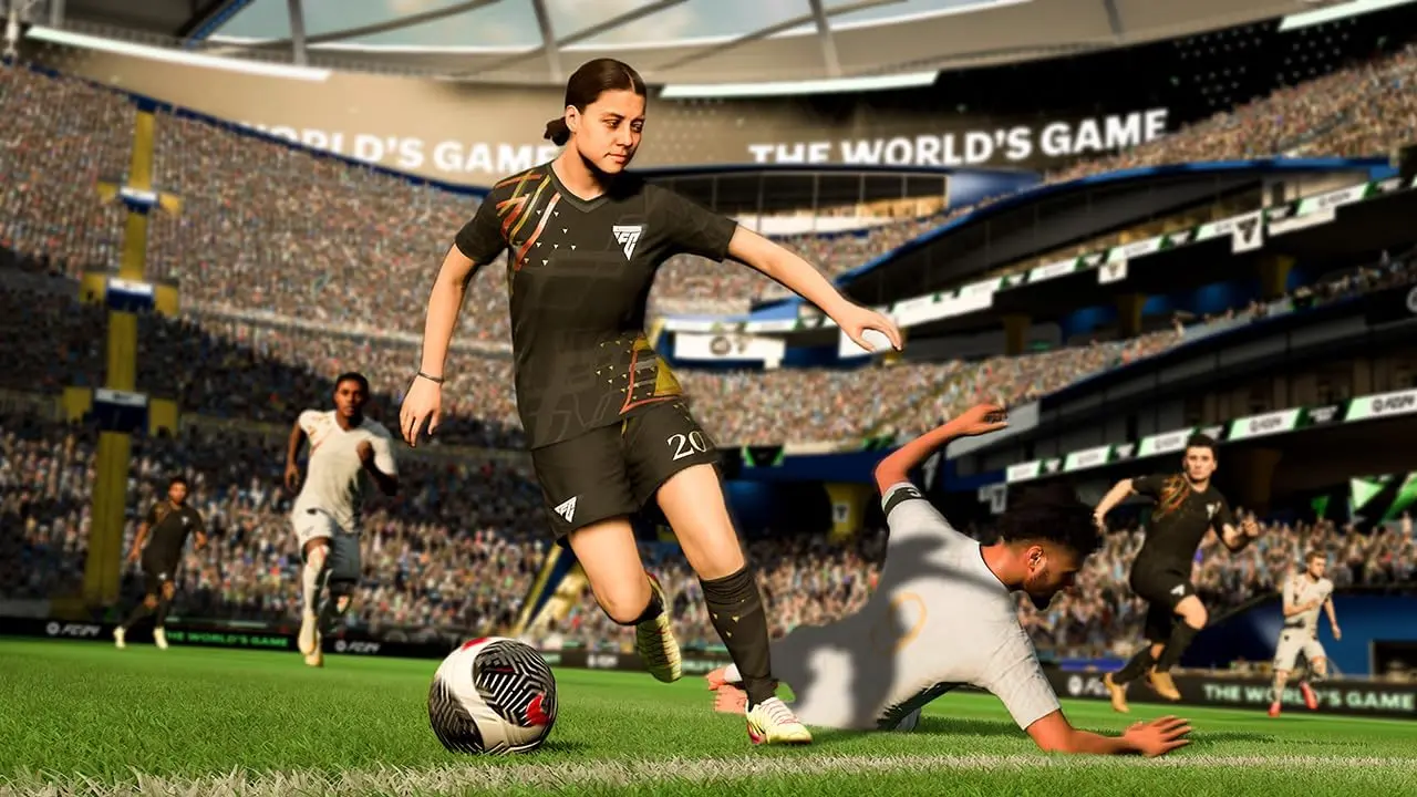 Le football féminin de haut niveau pour la première fois