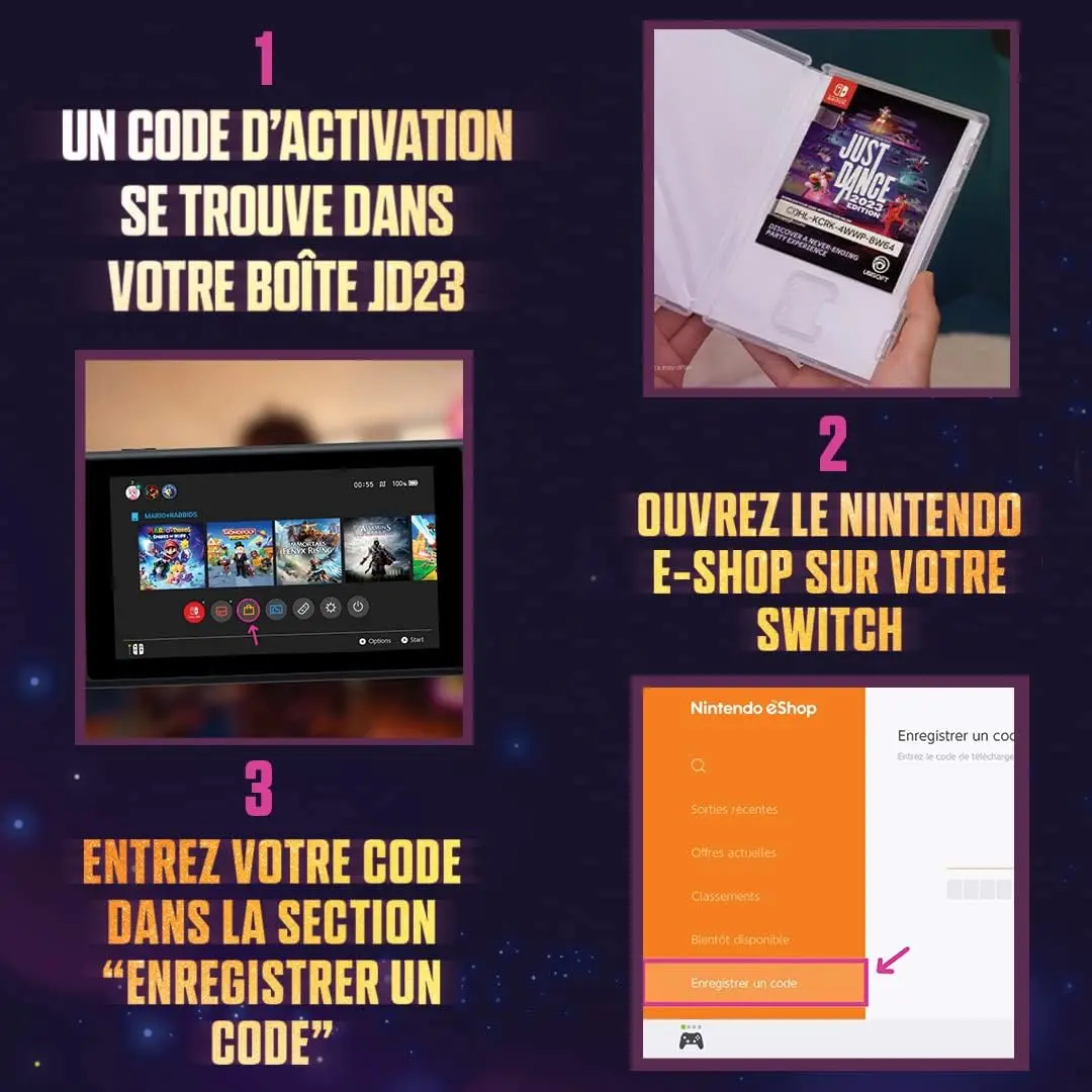 Dansez sur les plus grands hits avec votre smartphone comme contrôleur
