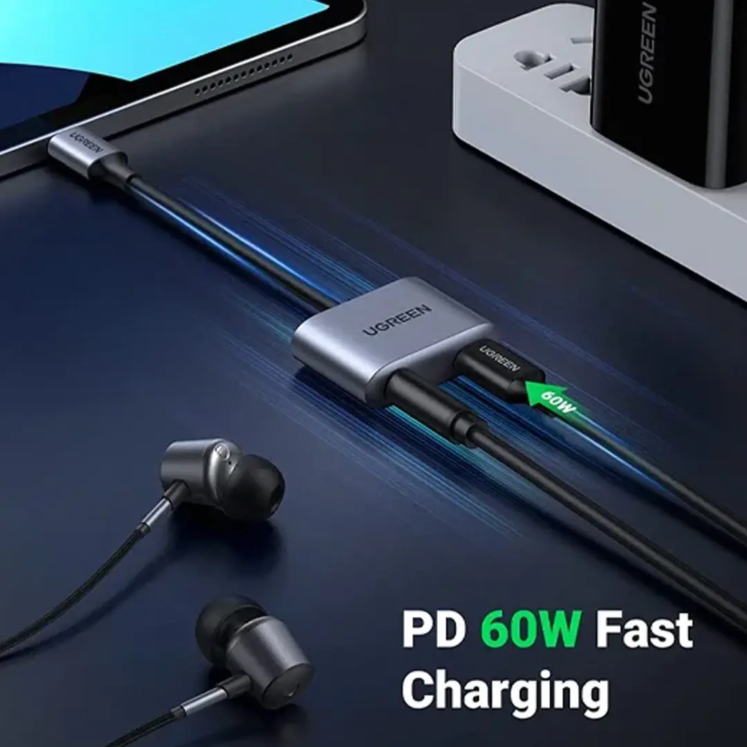 Écouteurs 3.5mm + charge 60W simultanément — le CM231 résout le problème du port unique de l'iPhone 15 et 16