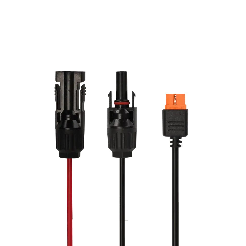 MC4 mâle + femelle + XT60 — branchez votre panneau solaire à votre EcoFlow en plug-and-play