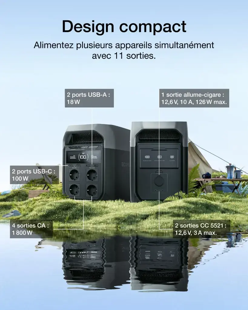 11 sorties pour alimenter tous vos appareils