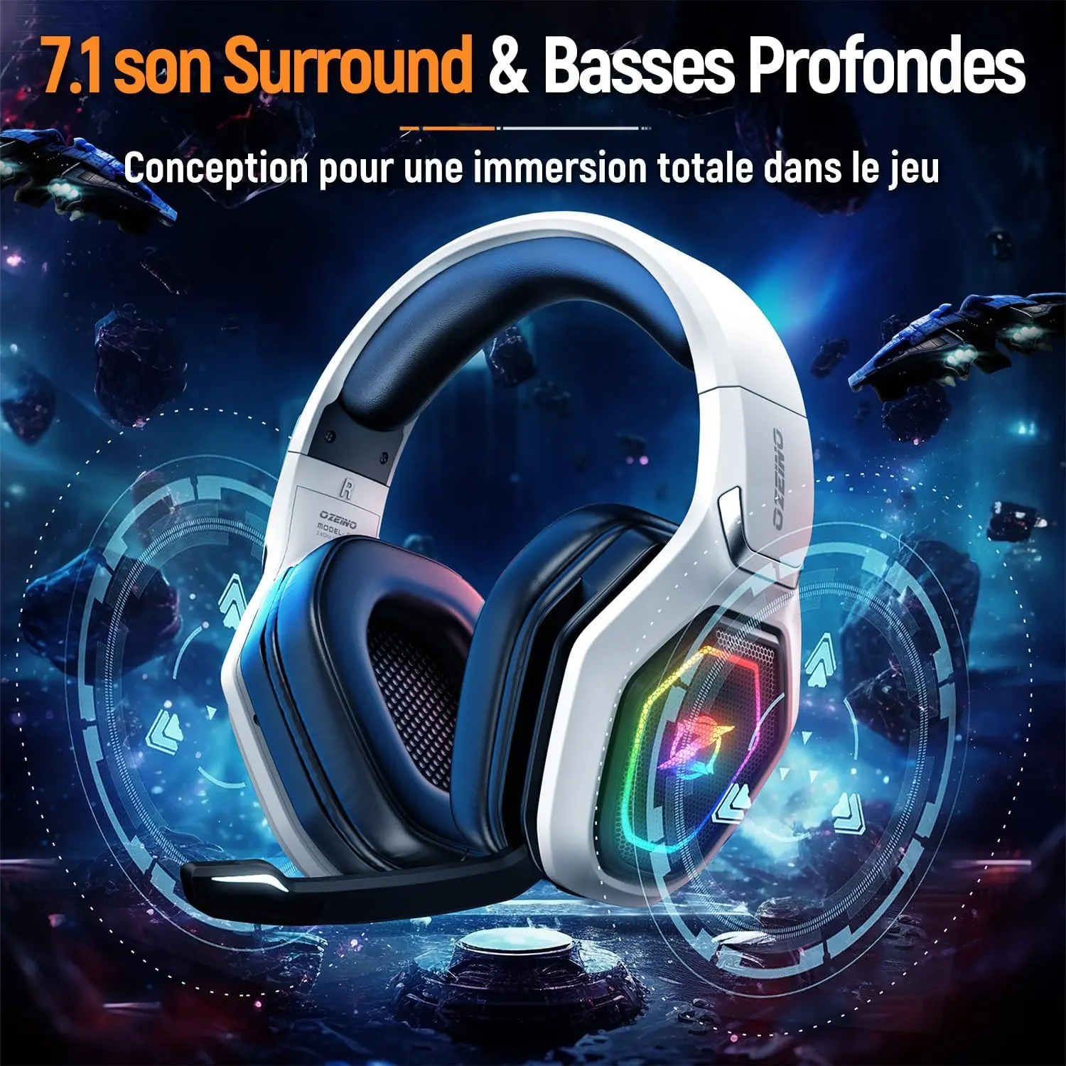 Son surround 7.1 pour une immersion totale