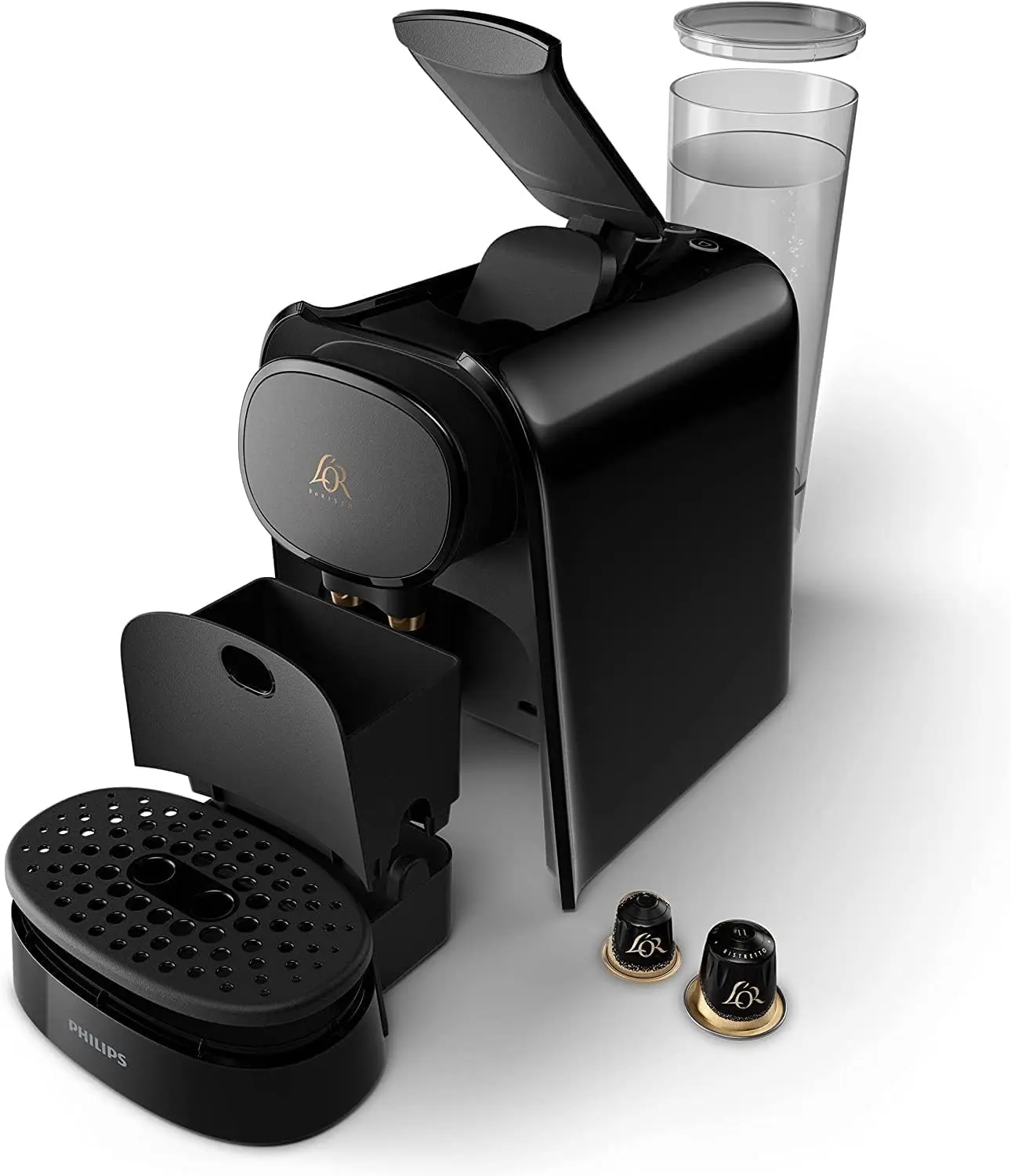 Tiroir à capsules pratique, capsules L'OR incluses