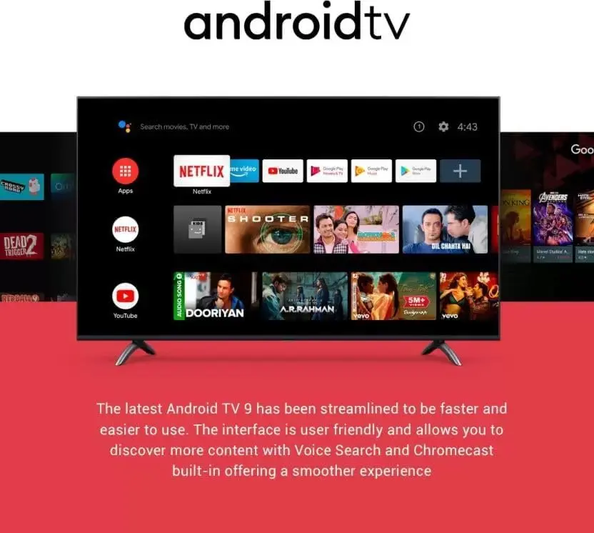 Android TV : des milliers d'applications à portée de télécommande