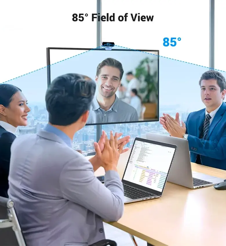 Rotation 360° — orientez la caméra vers vous quelle que soit la configuration