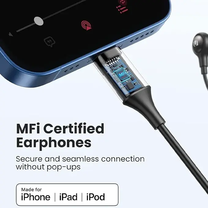 MFi certifiés + HiFi Lightning + télécommande 3 boutons — les écouteurs filaires iPhone qui fonctionnent vraiment