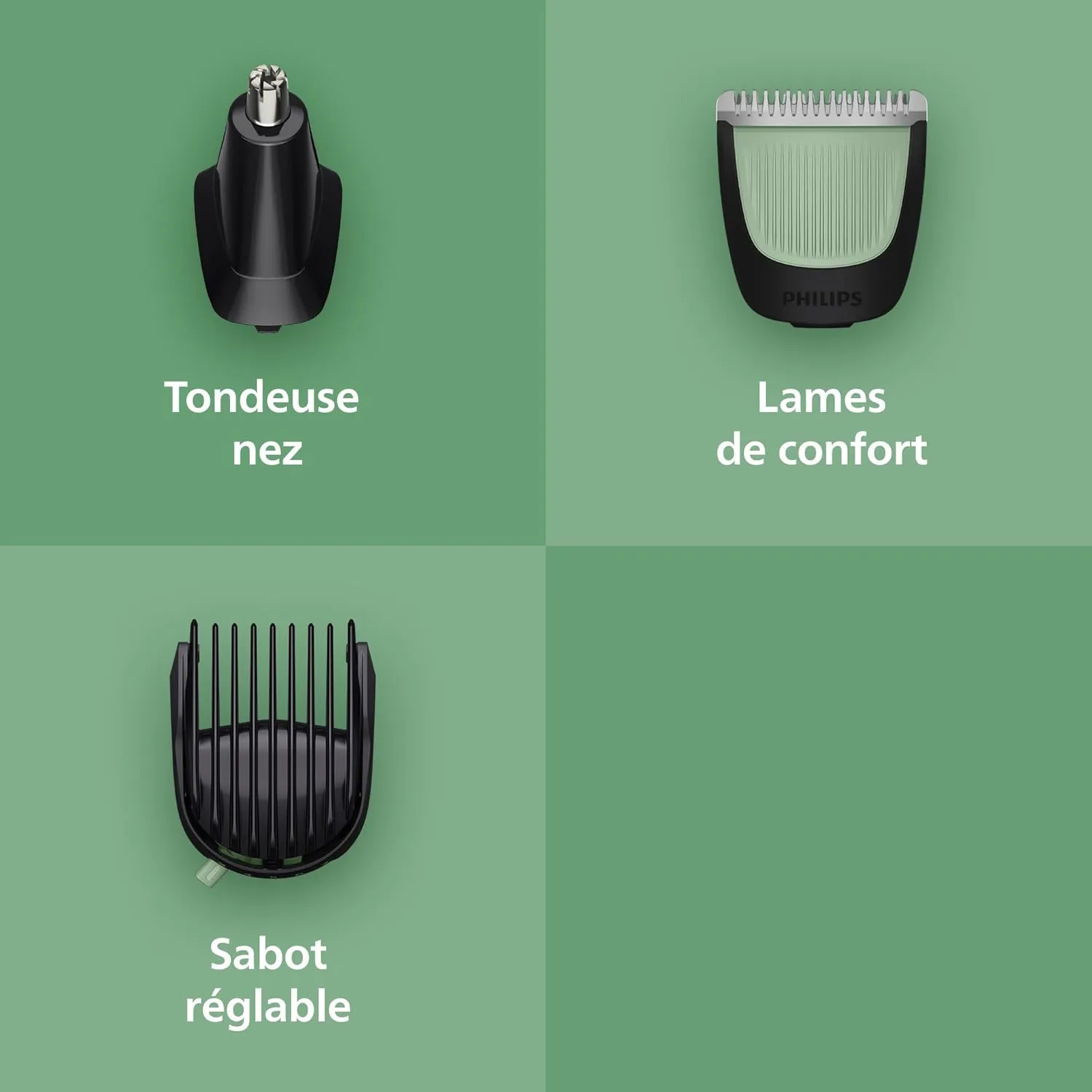 Sept accessoires pour un grooming complet