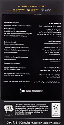 Coffee Capsules L'or FORZA, 10 Pcs