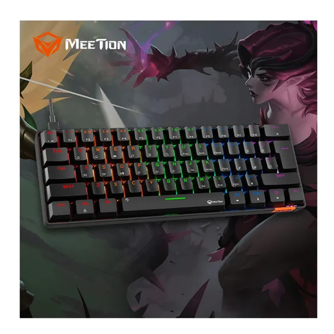 RGB multicolore par touche — un clavier 60% qui illumine tout votre setup
