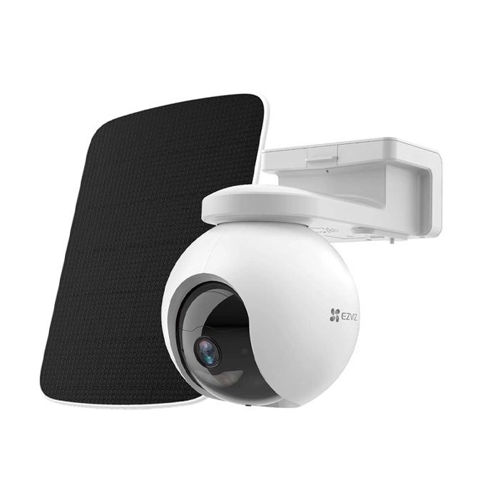 [CS-EB8/SP (3MP,4GA)] EZVIZ EB8 4G 2K Caméra 4G motorisée sur batterie + Panneau