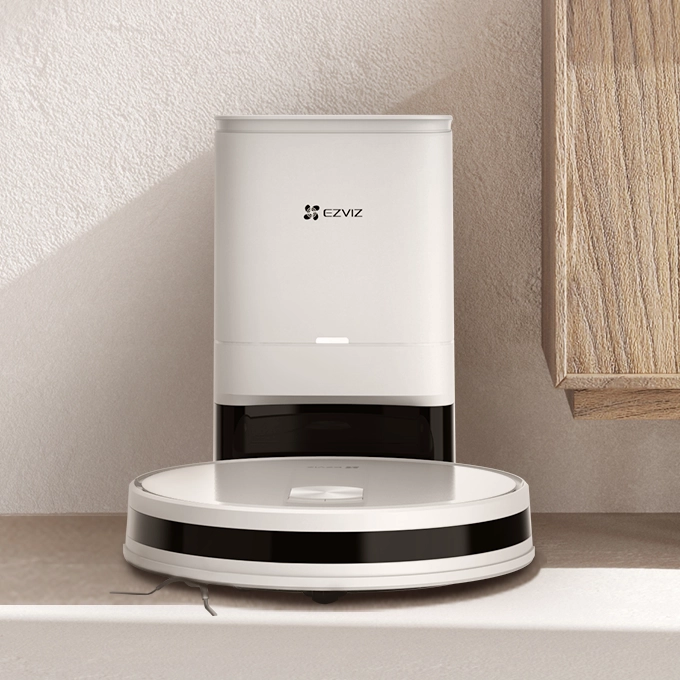 EZVIZ RC3 Plus - Auto-nettoyage et vidage automatique plus facile