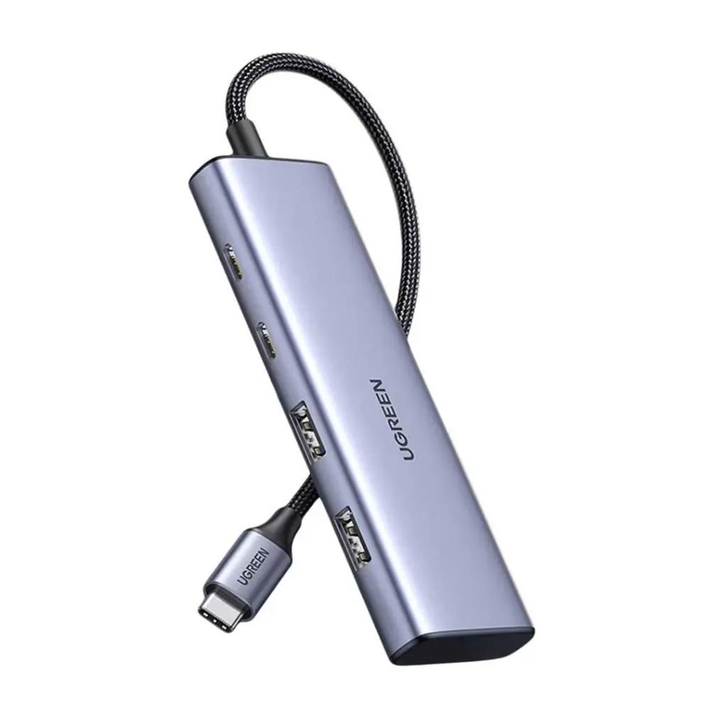 [CM473 15395 - 4 Ports] UGREEN CM473 15395 - 4 Ports | USB C → 2x USB C et 2x USB 3.0