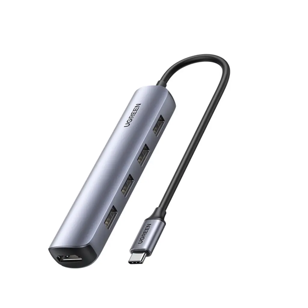 [CM417 20197 - 5 Ports] UGREEN CM417 20197 - 5 Ports | USB C → HDMI 4K, 4x USB A 3.0