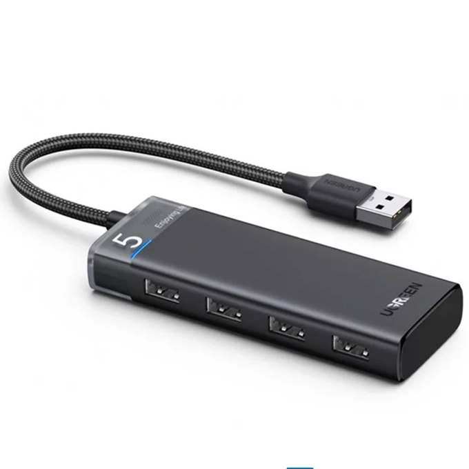 [CM653 15548 - 4 Ports] UGREEN CM653 15548 - 4 Ports | USB 3.0 → 4x USB 3.0 5 Gbit/s