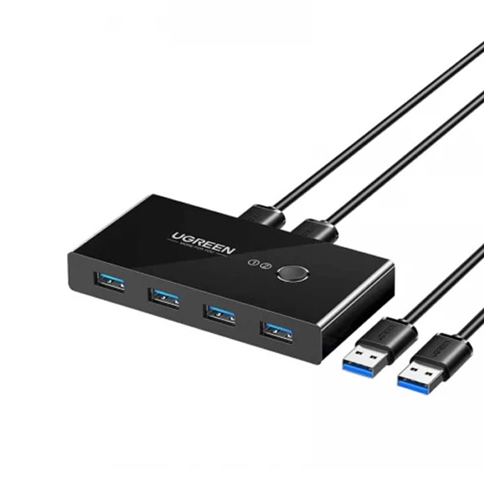 [US216 30768  - 4 ports] UGREEN US216 30768  - 4 ports | 2x USB 3.0 → 4x USB 3.0 Switch