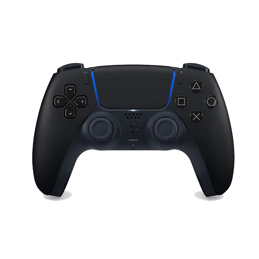 Manette 5 officielle DualSense, Sans fil, Batterie rechargeable, Bluetooth, Compatible avec PS5 et PC (Noir)
