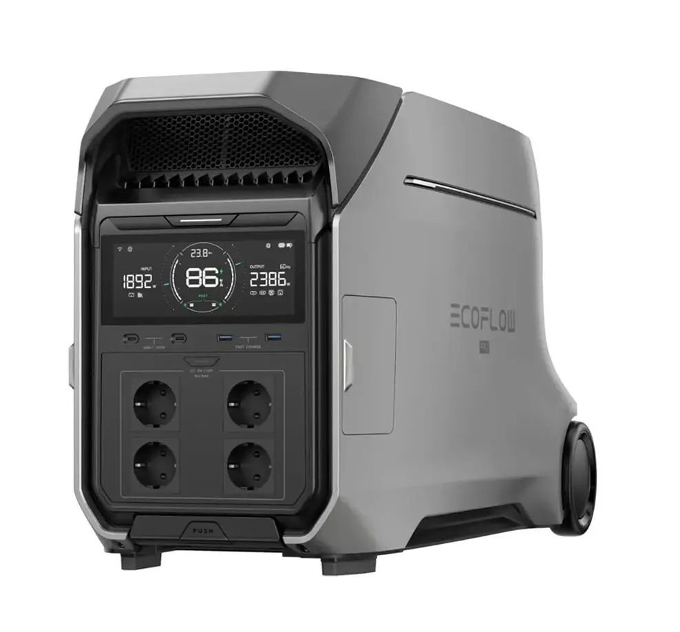 Station électrique portable 4096 Wh de capacité, DELTA Pro 3, batterie domestique secours 4 kW - 4000 W de sortie Batterie LFP