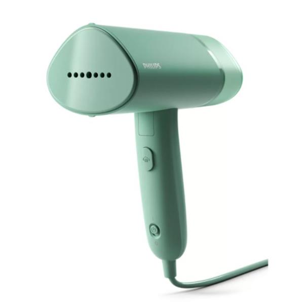 Philips Défroisseur à Main 3000 Séries - 1000W, 20 g/min de Vapeur, Réservoir d'Eau Amovible de 100 ml, Plaque en Plastique, Vert (STH3010/70)