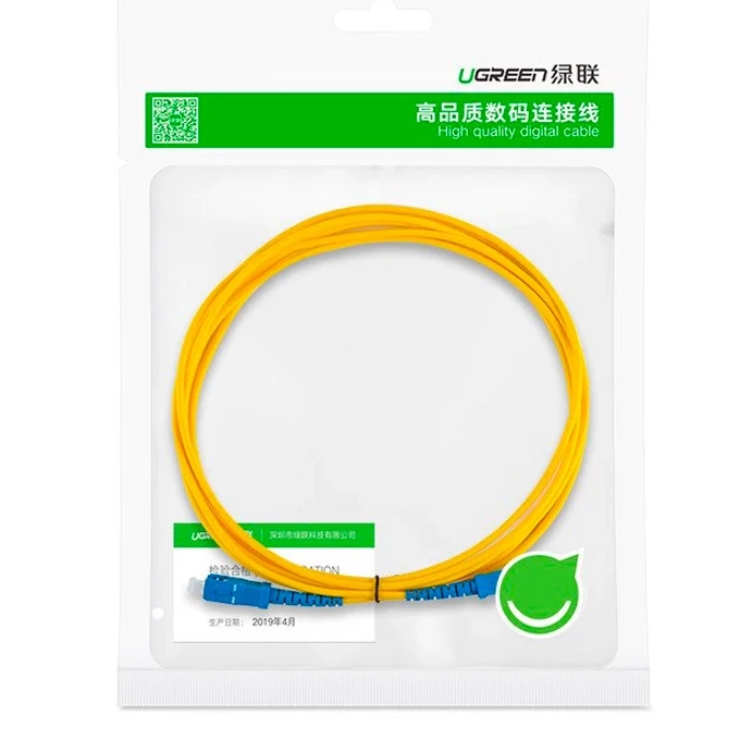 [NW131 70664] UGREEN NW131 70664 - Fibre Optique Réseau de Cordon de Brassage Monomode 3m