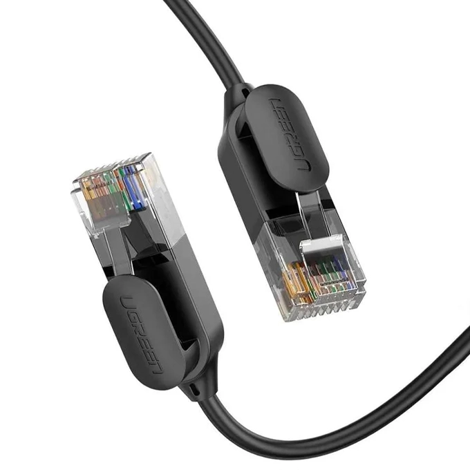 [NW122 70332] UGREEN NW122 70332 - Lot de 5 Cordons de brassage - Cable Ethernet CAT6A fin 10 Gbit/s Blindé | 100cm