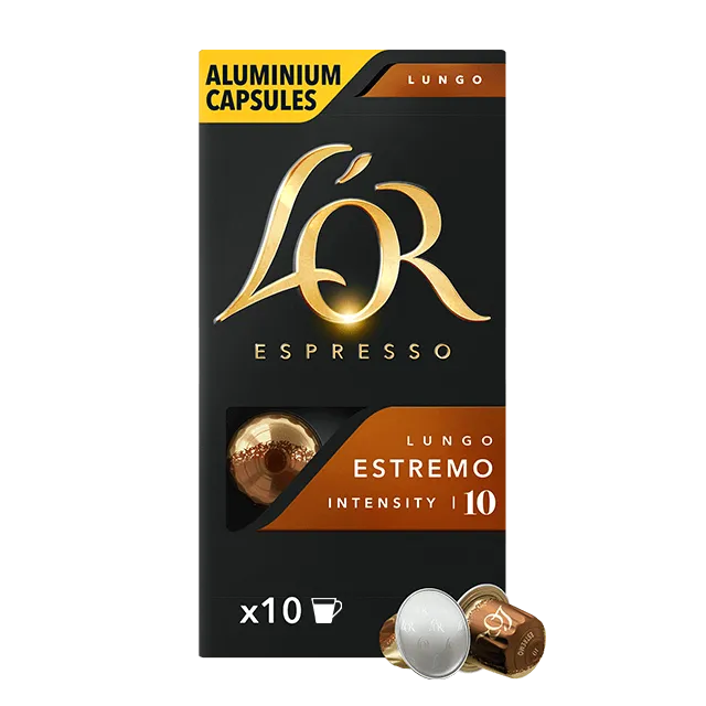 l'OR nespresso Lungo Estremo Intensity 10