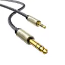 UGREEN AV127 10628 - (AUDIO/AUXILIAIRE) | Cable Jack Audio 3.5mm  →  Cable Jack Audio 6.3mm - Double Sens - 2m 