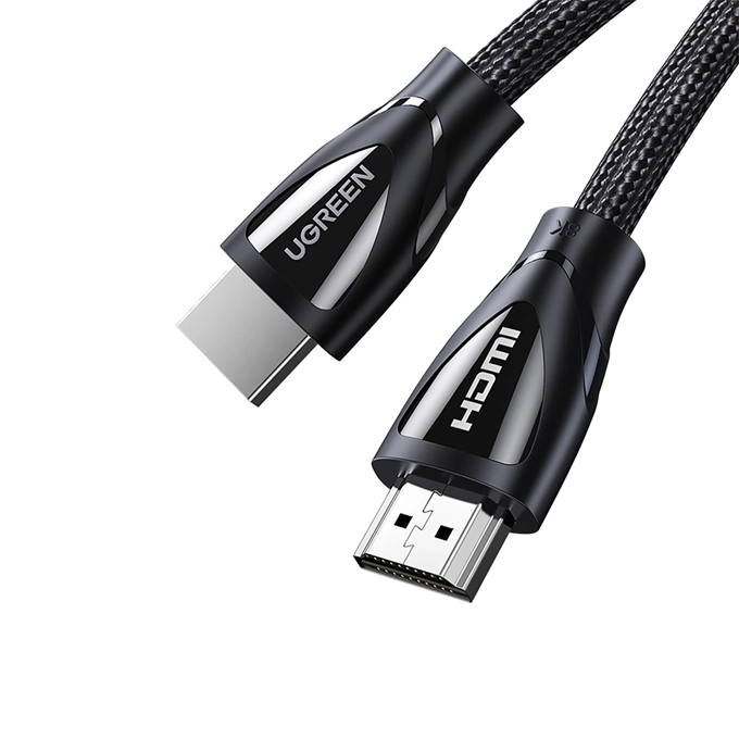 [HD140 80401] UGREEN HD140 80401 | Cable HDMI 8K Ultra HD Haute Vitesse 48Gbps HDMI 2.1 8K 60Hz - 1m 