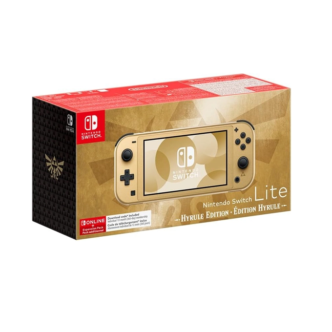 Console Nintendo Switch Lite Edition Hyrule+ 12 mois d'abonnement