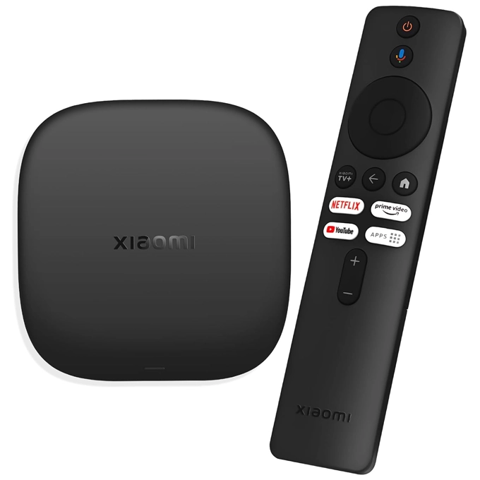 Xiaomi Mi TV Box S 3nd Gen, 2GB RAM + 32GB ROM, Reproductrice Streaming en 4K Ultra HD, Bluetooth, Wi-FI, 3ème Génération, Noir