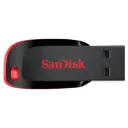 Clé USB SanDisk Cruzer Blade 16 Go USB Type-A 2.0 Noire et Rouge