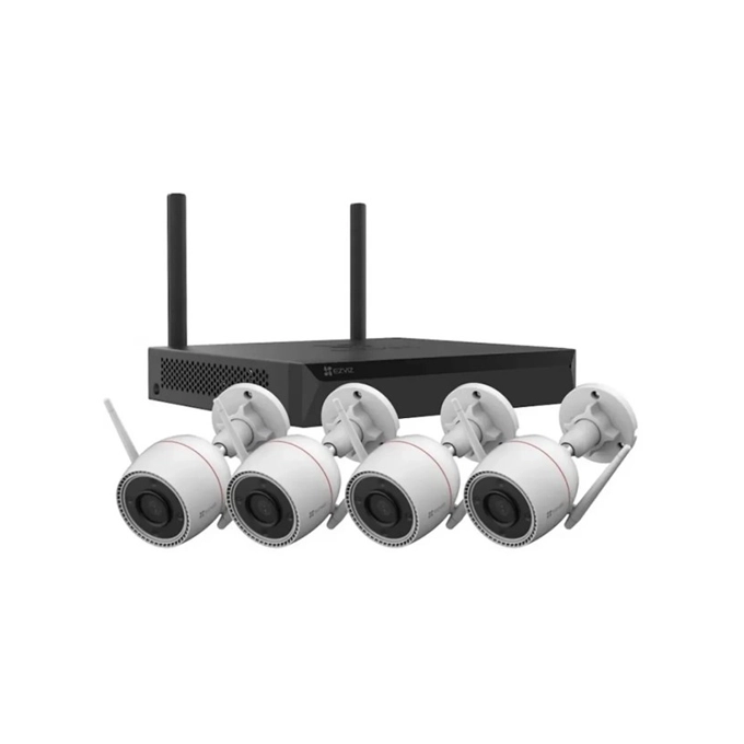 EZVIZ CS-BW3844 (3MP) - kit de 4 caméra sans fil 3MP avec NVR 4 canaux - 4 autres caméras EZVIZ peuvent être rajoutées
