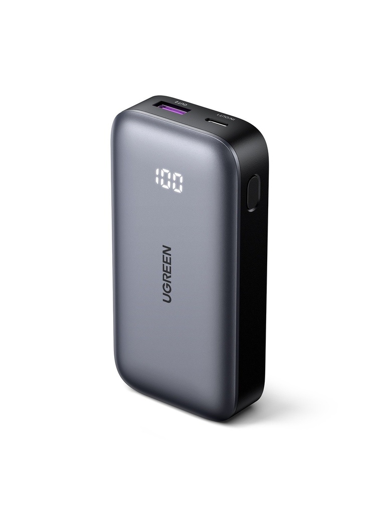 Ugreen 10000mAh Mini Powerbank Charge Rapide 30W Gris