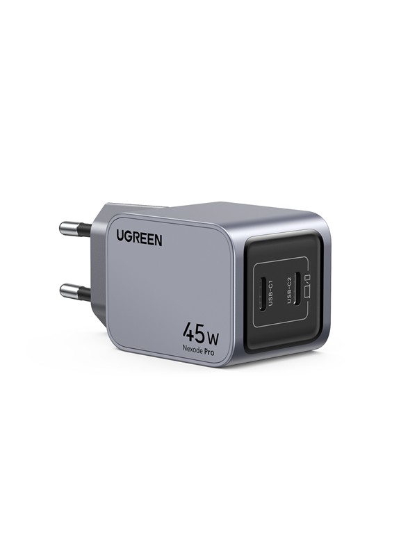 UGREEN Nexode Pro 45w Chargeur rapide double USB-C Gan - Noir