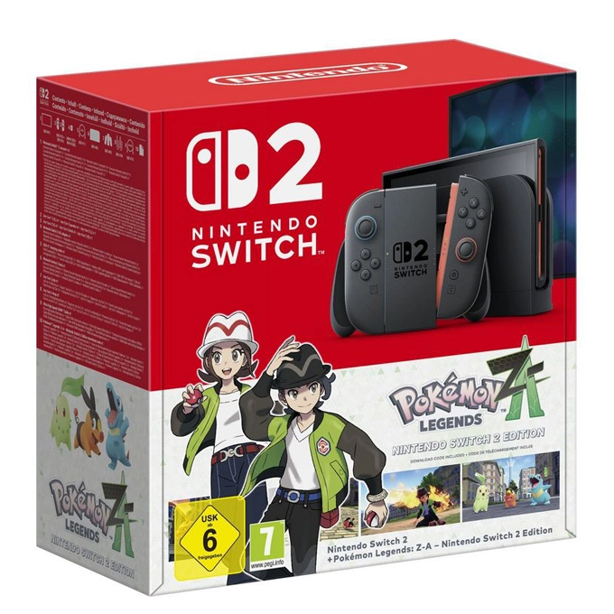 Nintendo Switch 2 + le jeu Légendes Pokémon : Z-A - Nintendo Switch 2 Edition