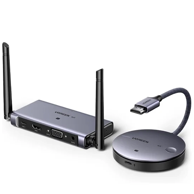 [CM586 90909A] UGREEN CM586 90909A - Émetteur-récepteur HDMI / VGA sans fi 4K/30Hz – Full HD – distance 50m