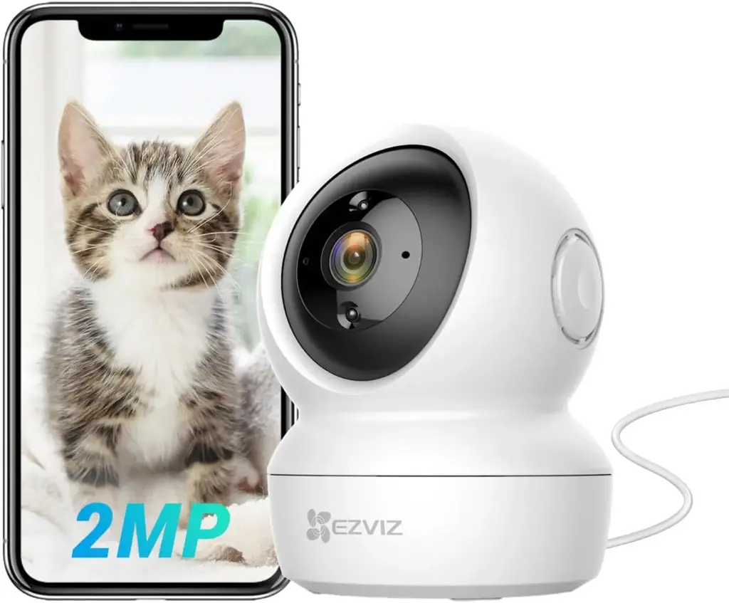 [CS-H6c-R105-1J4WF] EZVIZ H6c Pro 4MP Caméra WiFi avec IA, suivi de mouvement et vision de nuit 10 mètres