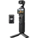 DJI Osmo Pocket 3 Creator Combo- Caméra vlog CMOS 1" et Vidéo 4K/120 ips, stabilisation 3 axes, écran rotatif 2", avec un micro DJI