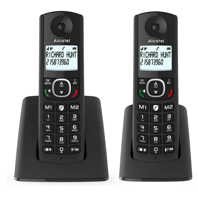 Alcatel F860 sans fil analogique uniquement DUO