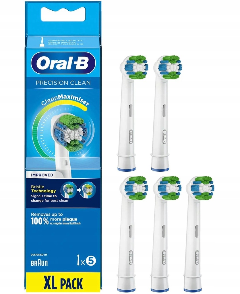 Pro Precision Clean Replacement Heads, 5 Heads