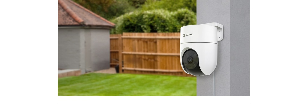 EZVIZ H8C - Caméra WiFi Panoramique 360° Extérieure
