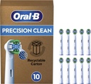 Oral B Precision Clean White Toothbrush Head - Pack of 10 Counts
