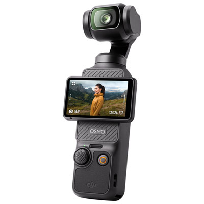 DJI Pocket 3 4K Caméra portable : USB-C, stabilisation d'image, écran 2 pouces