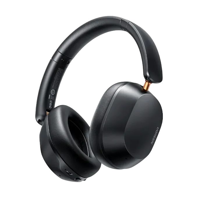 Casque Bluetooth sans Fil Sport Max 5C Hi Res Audio ANC Réduction Active du Bruit Adaptative Hybride (Bluetooth et filaire USB-C ) Casque Musique Bluetooth 5.4 Audio Spatial Personnalisé 75H Charge USB C avec Micro -- UGREEN HP203 35757 #10161