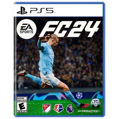 EA Sports FC 24 — Jeu PS5 | HyperMotion V, Haaland Cover Star, Champions League & 30+ Ligues