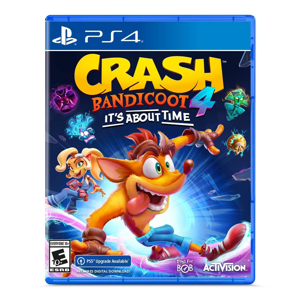 Crash Bandicoot 4: It's About Time — Jeu PS4 (Upgrade PS5 Gratuit Inclus)