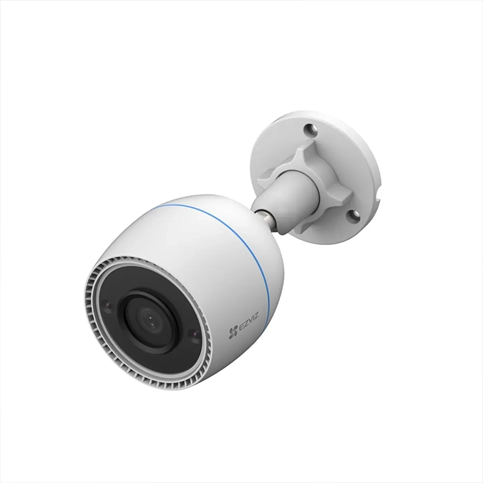 EZVIZ H3c 2MP — Caméra Wi-Fi Extérieure Vision Nocturne, Blanche