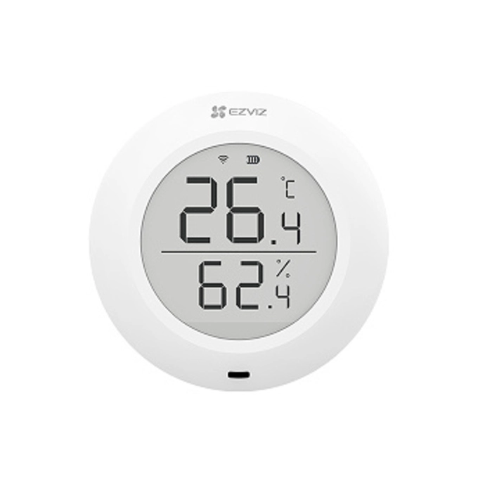 EZVIZ T51C — Capteur Température & Humidité WiFi | Écran LCD, App EZVIZ, Alertes Intelligentes